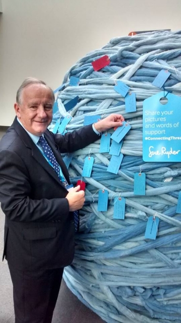 Picture: Supporting Sue Ryder at the Conservative Party Conference