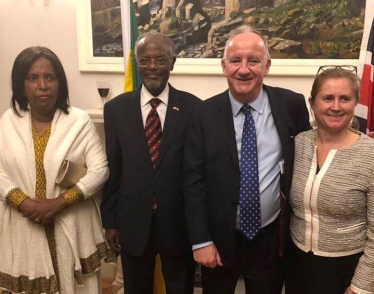 Ethiopian Embassy Reception